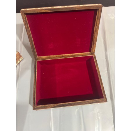Wooden Gemstone Jewelry Box
