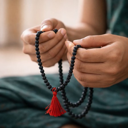 Karungali Malai (Ebony Wood Mala)