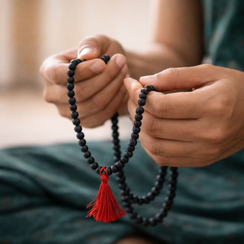 Karungali Malai (Ebony Wood Mala)