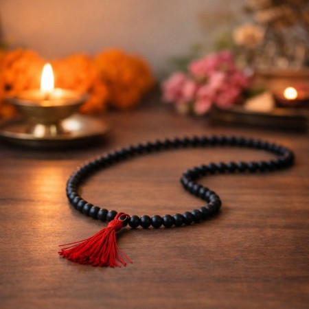 Karungali Malai (Ebony Wood Mala)
