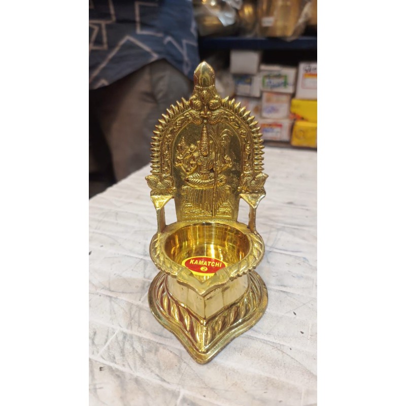 Karumbu Kamakshi Lamp - Brass