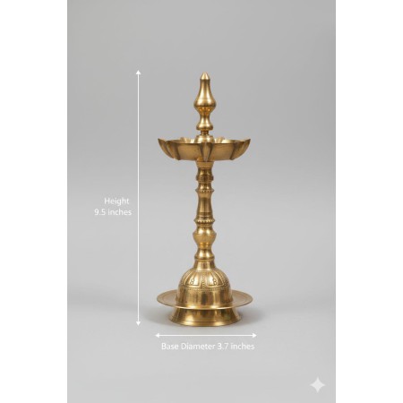 7-face Brass lamp - Kalash Model