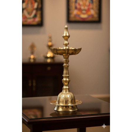 7-face Brass lamp - Kalash Model