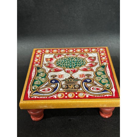 Pooja Marble Stand (Chowki)