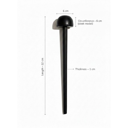 Karungali Keerai Mathu (Ebony Hand Masher)