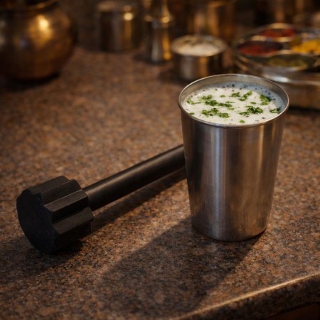 Karungali Thayir Mathu (Ebony Wood Curd Masher)