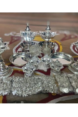 Silver Pooja items